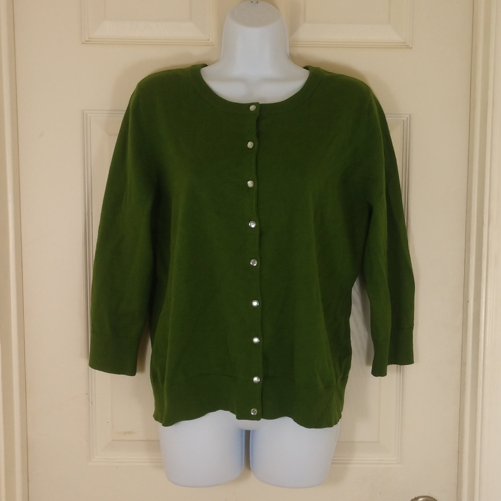 NWT~TALBOTS~LIGHTWEIGHT CARDIGAN~SZ L/P
